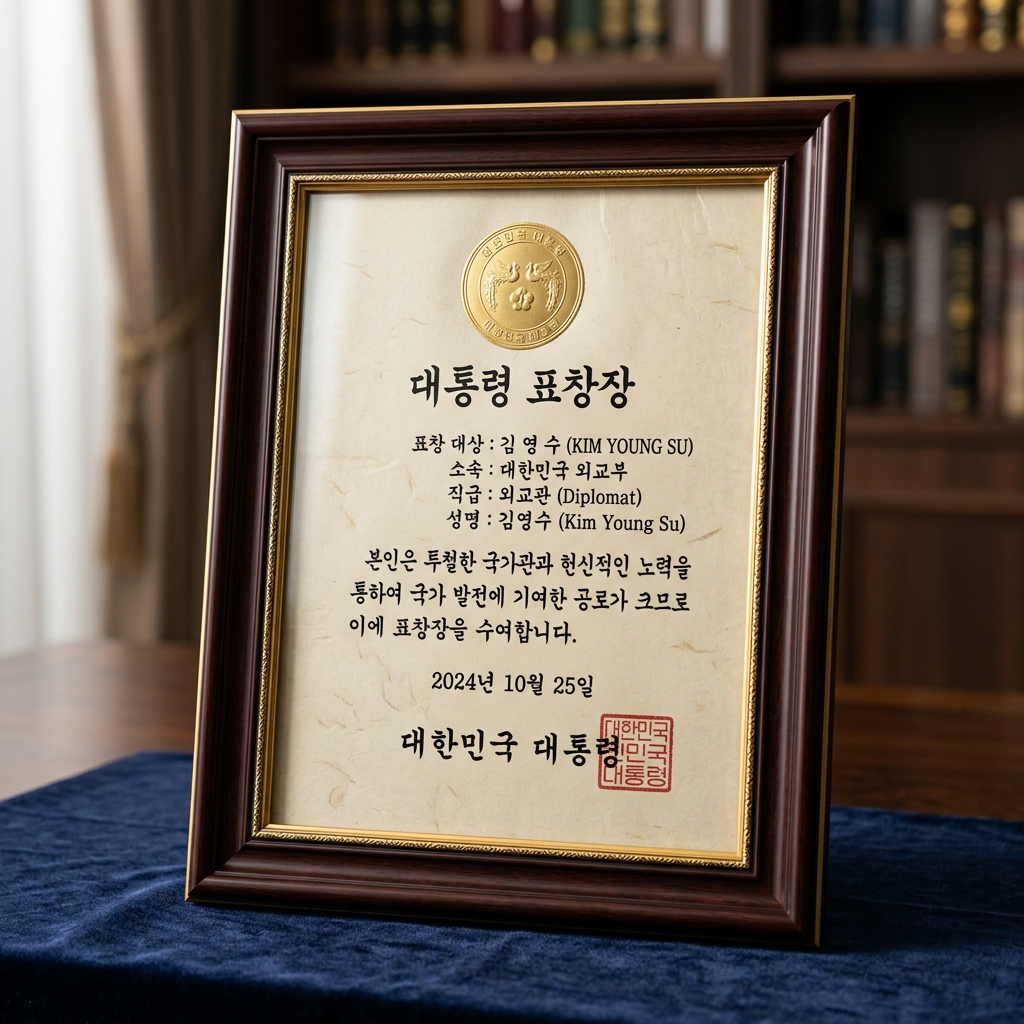 이광수 대표관세사 대통령상